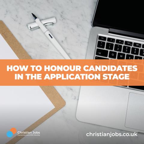How to Honour candidates in the Application Process